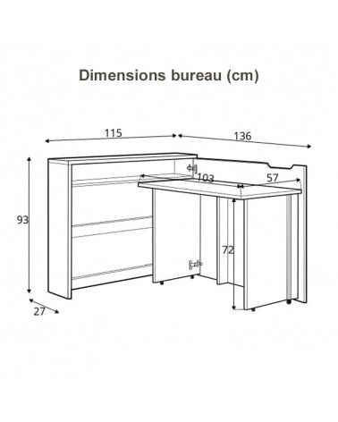 Dimensions bureau
