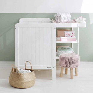 Lit bébé Country Cot Blanc 120x60