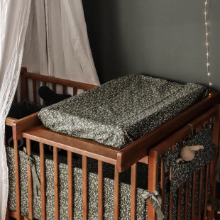 Cot top changer vintage avec matelas pour lit bébé Stardust cot 120x60