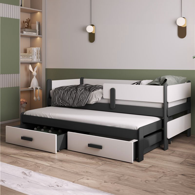 Lit enfant Solano - Graphite et Blanc