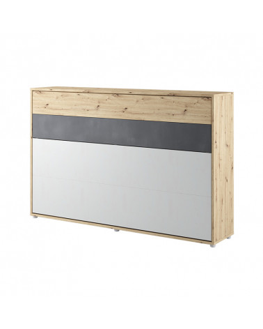 Lit armoire escamotable 120X200 horizontal - CONCEPT JUNIOR
