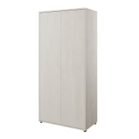 Armoire 2 portes TEEN FLEX grise pour chambre ado