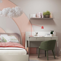 Étagère murale HARMONY largeur 100 cm Cachemire et truffe Étagère murale HARMONY largeur 100 cm Cachemire et truffe