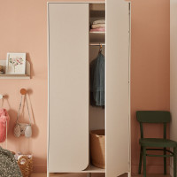 Armoire HARMONY double sans poignée - Cachemire Armoire HARMONY double sans poignée - Cachemire