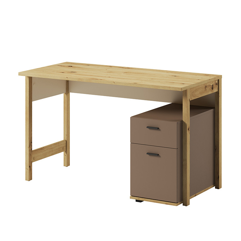 bureau avec tiroirs pour chambre adolescent de la collection LENNY