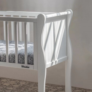 Mini lit 40x90 blanc