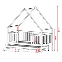 MAGIC - LIT CABANE GIGOGNE - DIMENSIONS