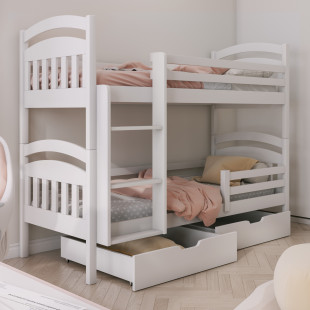 Joe 2 - Lit superposé Blanc