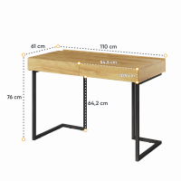 Bureau Teen FLex 110 cm