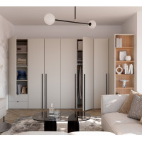 Armoire 1 porte WOOW champagne pour chambre ado