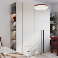 Armoire 1 porte WOOW champagne pour chambre ado