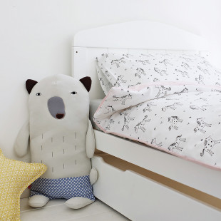 Tiroir avec couvercle pour lit bébé 140x70