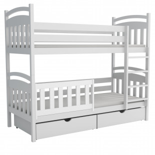 Lit superposé ADAM blanc