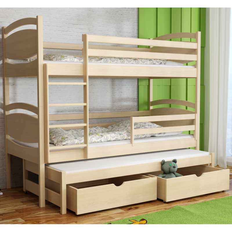 EMMA Lit superposé trois couchages