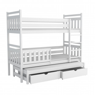 PITT - Lit superposé trois couchages