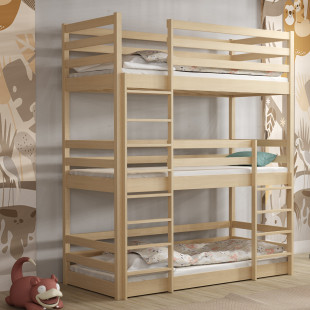 ARIANE - Lit superposé triple