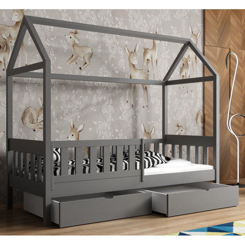 MATIS - Lit enfant avec tiroirs