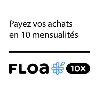 Payez en 10x avec Floa ! Un crédit vous engage et doit être remboursé. Vérifiez vos capacités de remboursement avant de vous engager.